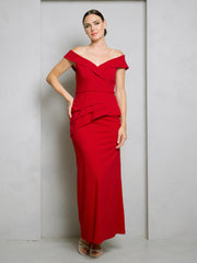 Eva USA EV3500 Crepe Formal Gown Bridesmaids or MOB