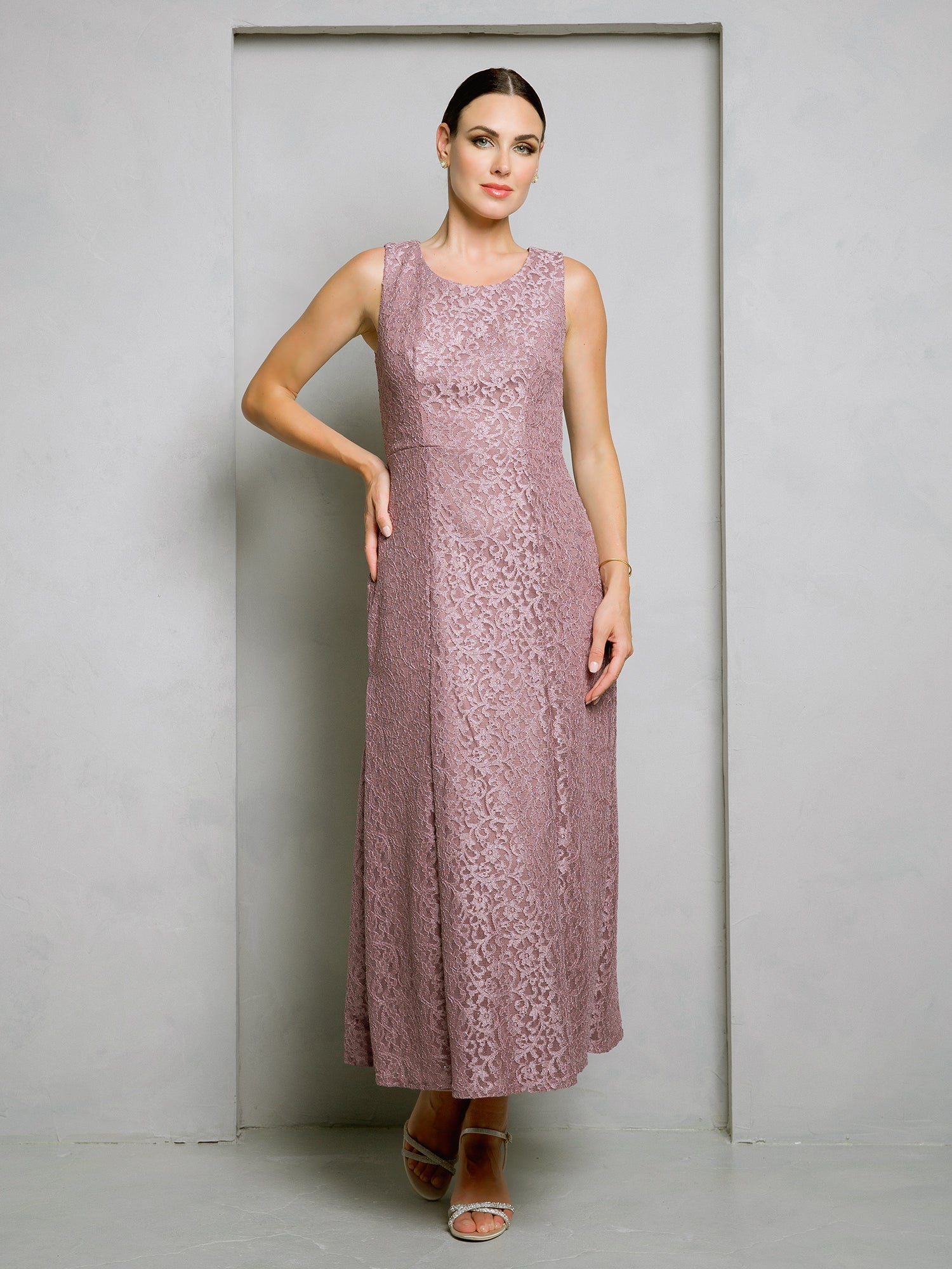 Eva USA 3504 Lace Two Piece Mother of the Bride or Groom Gown