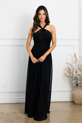 Eva USA EV3520 Stretch Chiffon Bridesmaids Dress