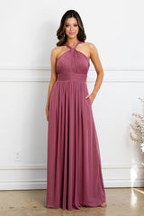 Eva USA EV3520 Stretch Chiffon Bridesmaids Dress