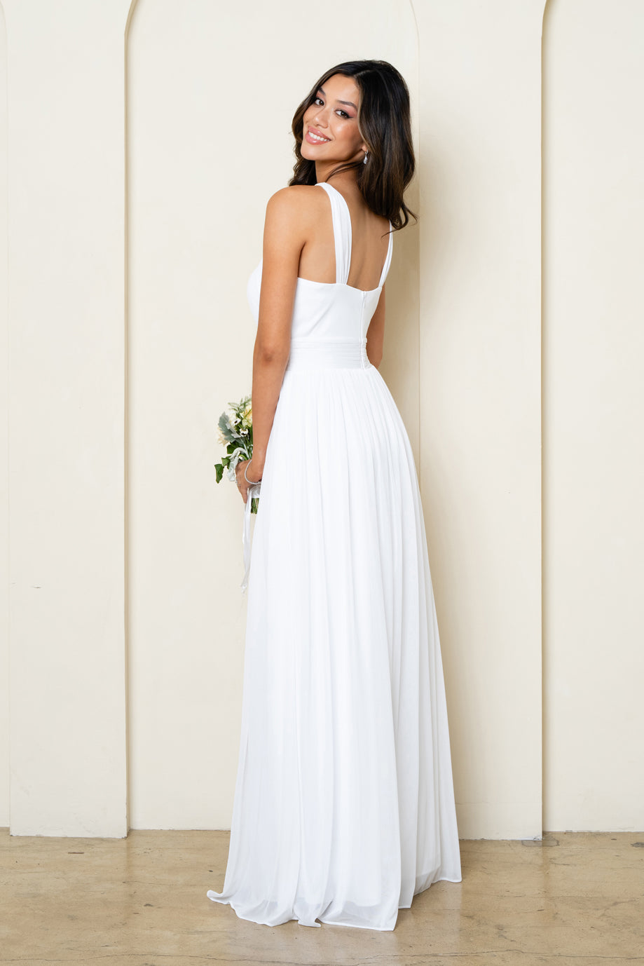Eva USA 3520 Stretch Chiffon Bridesmaids Dress