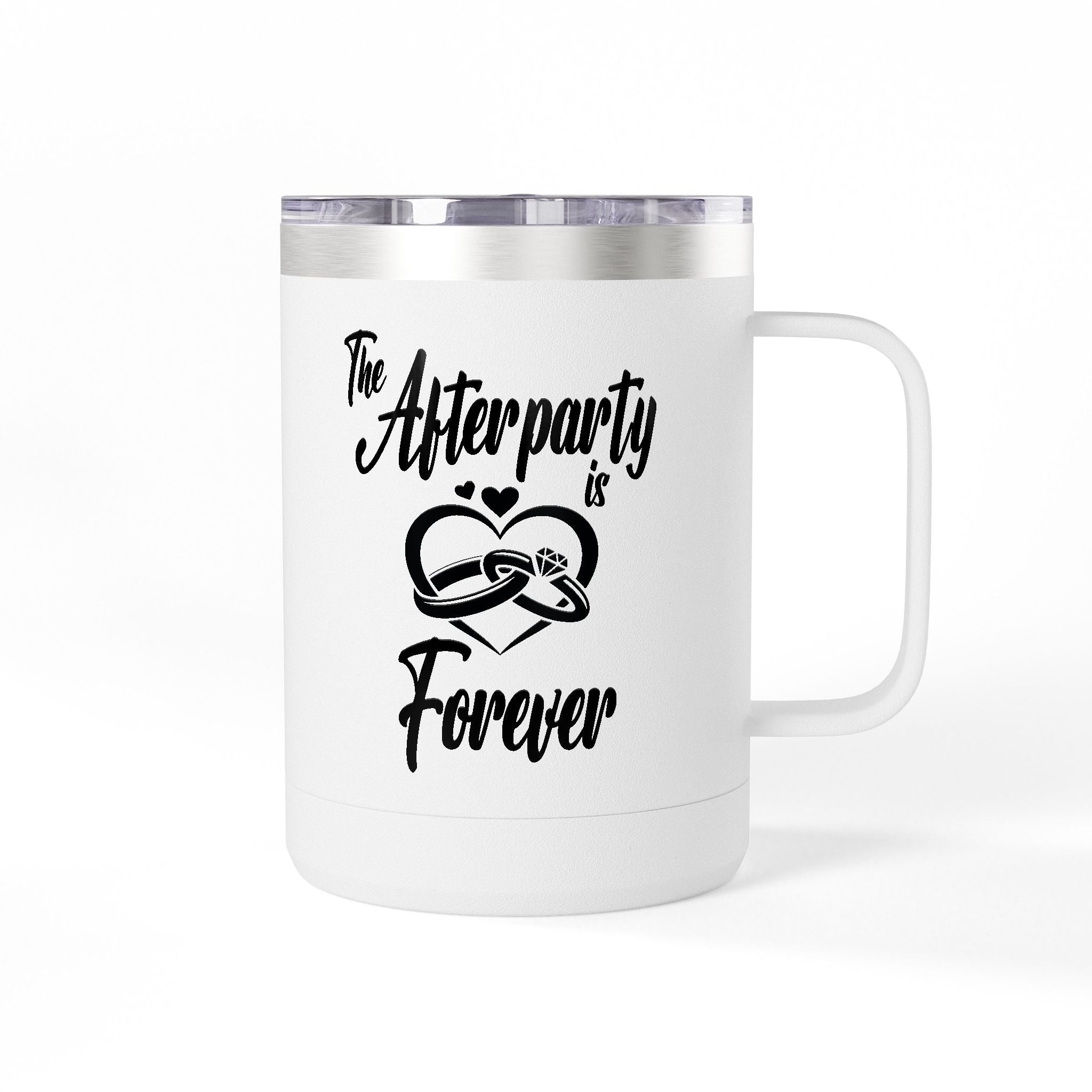 Afterparty Forever Coffee Mug Tumbler | Fun Gift for Friends, Party Lovers, and Celebrations, Unique Drinkware, Cool Coffee Cup, [...]