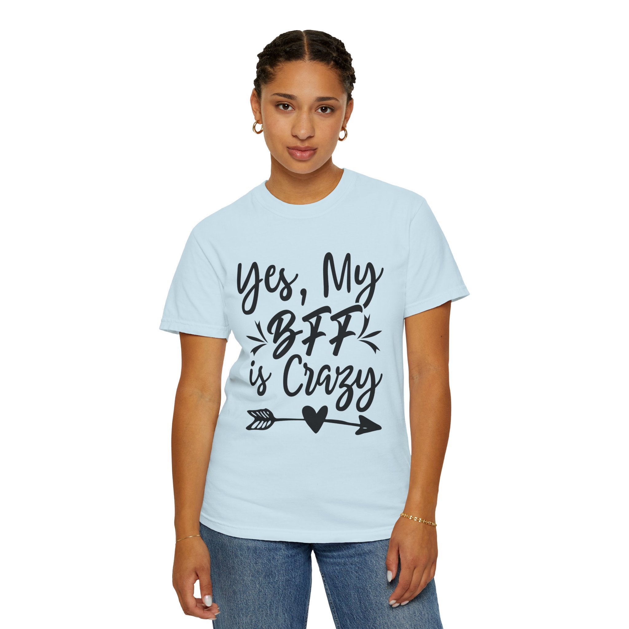 BFF Friendship T-Shirt, Fun Gift for Best Friends, Casual Wear, Birthday Gift, Unisex Tee, Matching T-Shirts