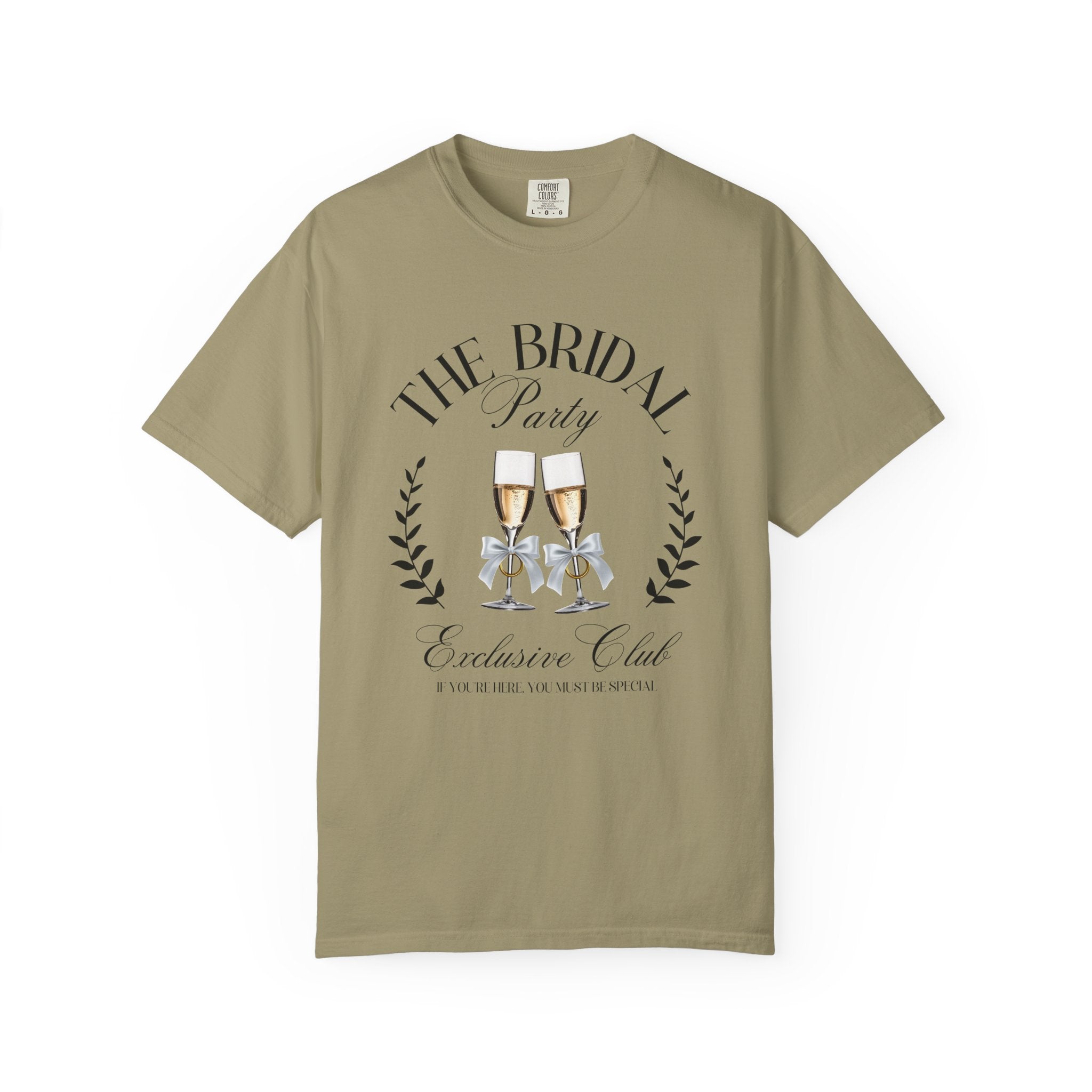 Bridal Party T-Shirt, Wedding Tee, Bachelorette Event Shirt, Bridal Shower Gift, Exclusive Club Apparel