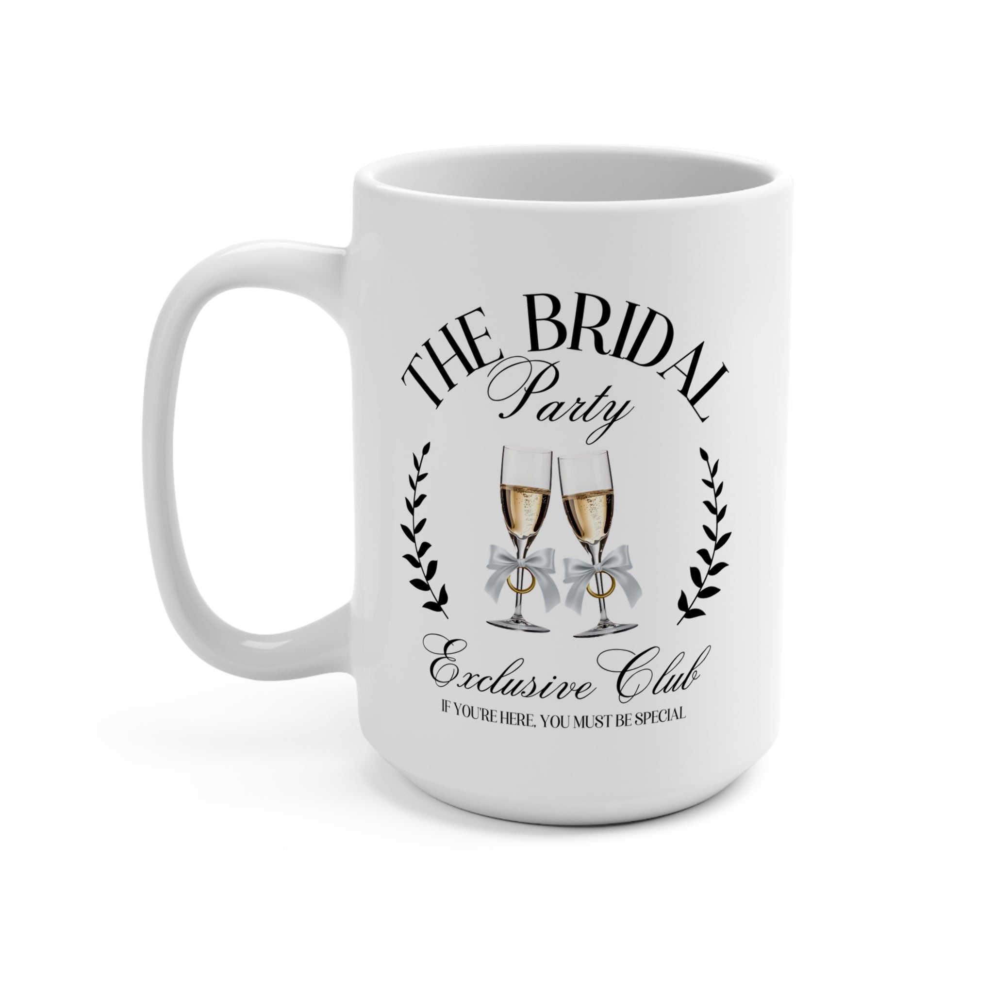 Bridal Party Mug - Perfect Gift for Wedding Showers, Bachelorette Parties, Personalized Drinkware for Celebrations, Keepsake for Bridesmaids