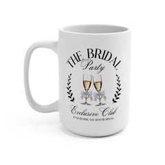 Bridal Party Mug - Perfect Gift for Wedding Showers, Bachelorette Parties, Personalized Drinkware for Celebrations, Keepsake for Bridesmaids
