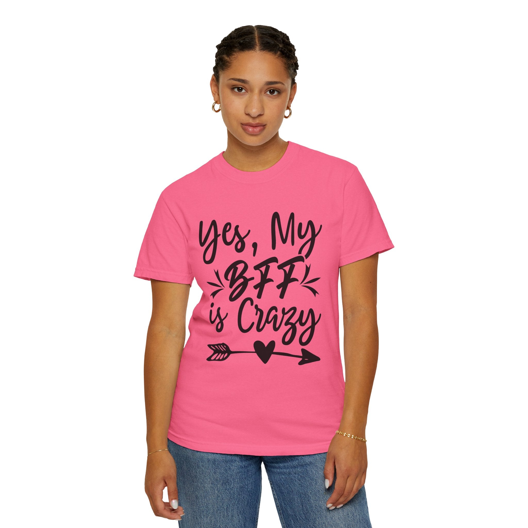 BFF Friendship T-Shirt, Fun Gift for Best Friends, Casual Wear, Birthday Gift, Unisex Tee, Matching T-Shirts