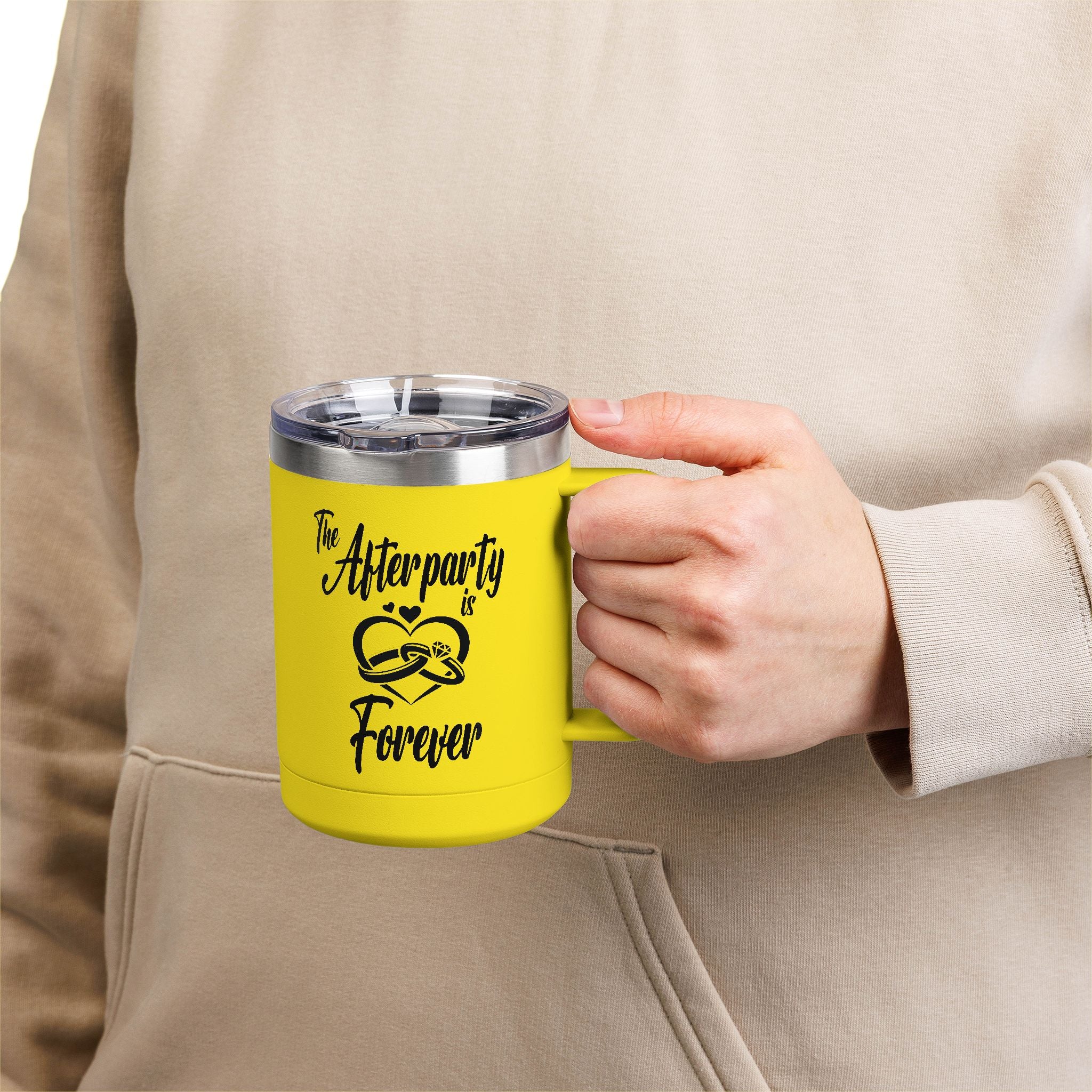 Afterparty Forever Coffee Mug Tumbler | Fun Gift for Friends, Party Lovers, and Celebrations, Unique Drinkware, Cool Coffee Cup, [...]
