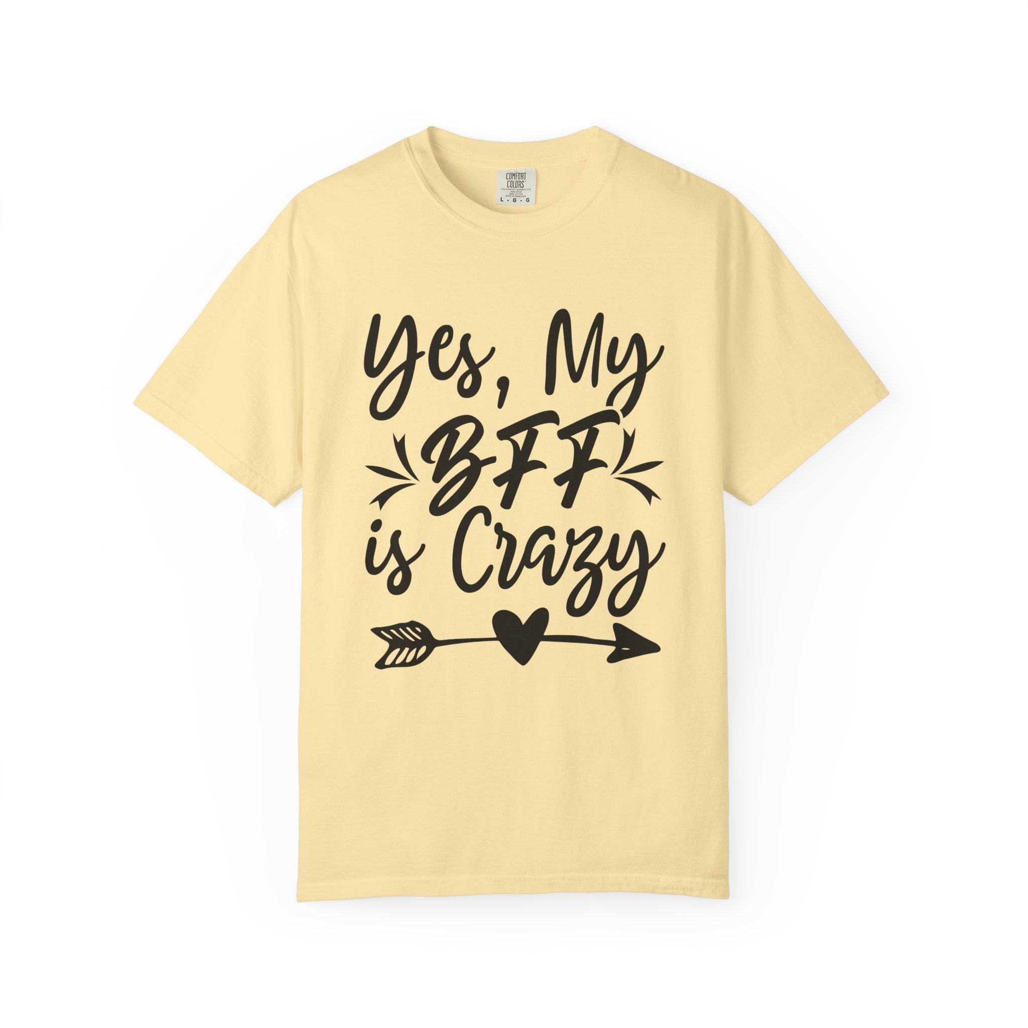 BFF Friendship T-Shirt, Fun Gift for Best Friends, Casual Wear, Birthday Gift, Unisex Tee, Matching T-Shirts