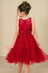 Cinderella Couture Kids 5010 Illusion Lace Pageant Dress