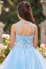 Cinderella Couture 5101 Girls Beaded Hi-low Pageant Gown With Layers