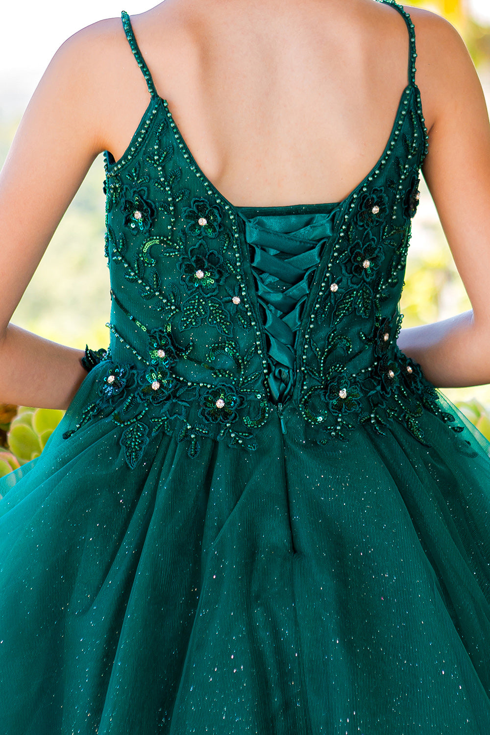 Cinderella Couture Kids 5112 Short Pageant Dress with Rhinestones