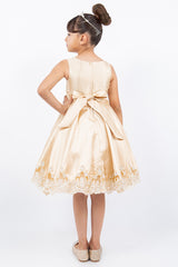 Cinderella Couture CCK-5127 Satin Laser Cut Party Dress