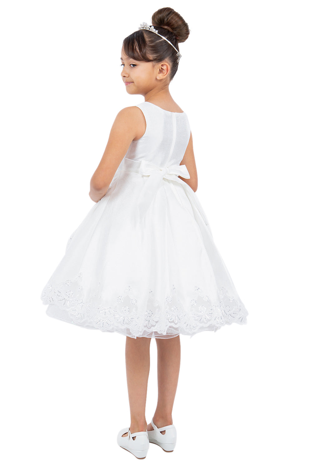 Cinderella Couture CCK-5127 Satin Laser Cut Party Dress