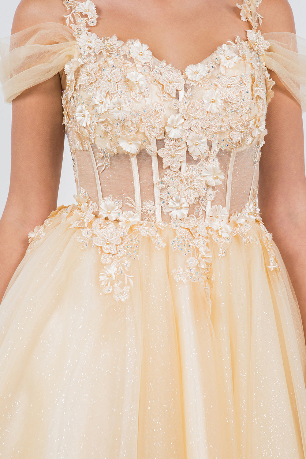 Cinderella Couture 5134J Sparkle Tulle Pixie Homecoming Dress