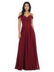 Eva USA EV5183 Classic Chiffon Bridesmaids Dress