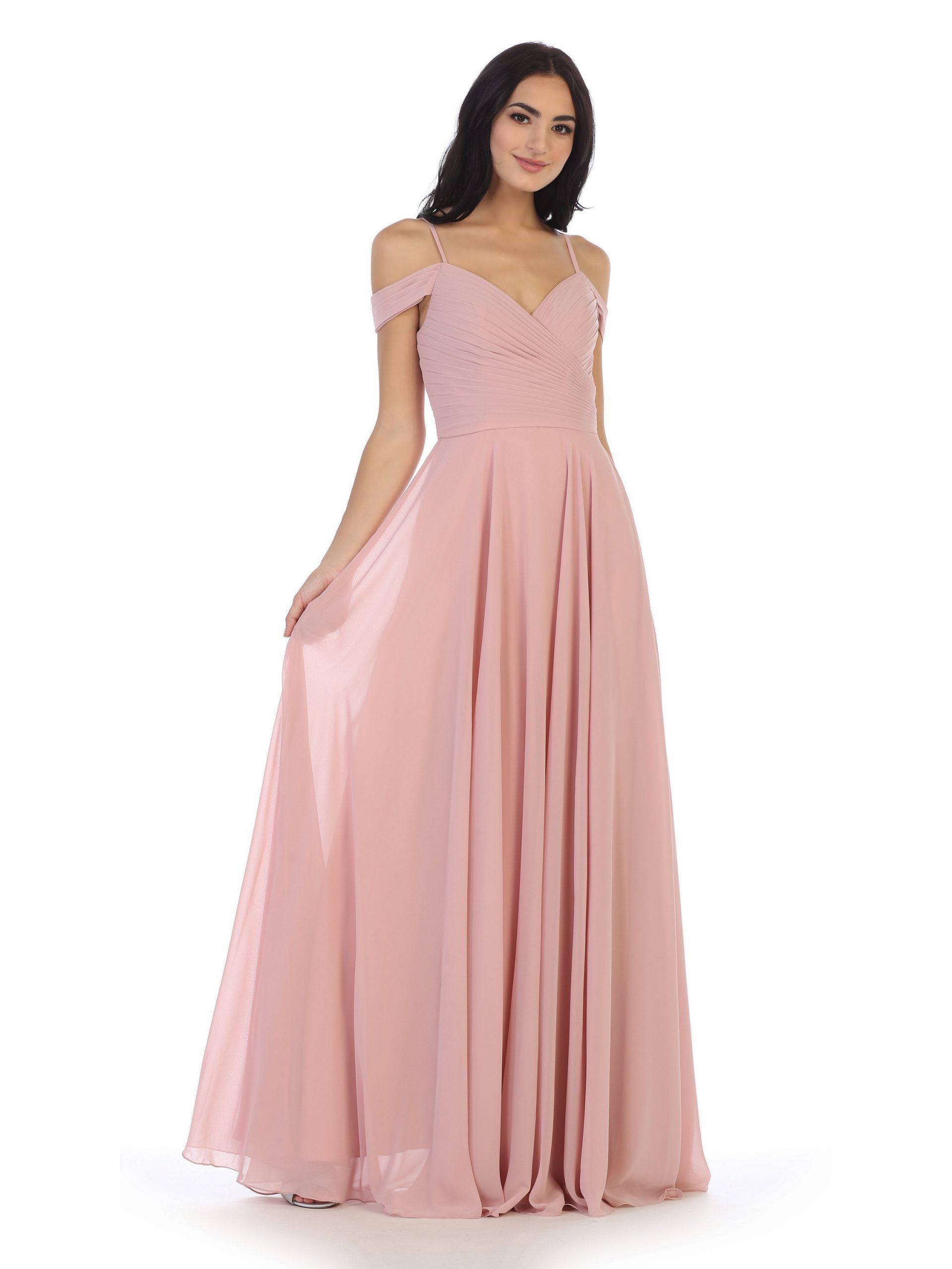 Eva USA EV5183 Classic Chiffon Bridesmaids Dress