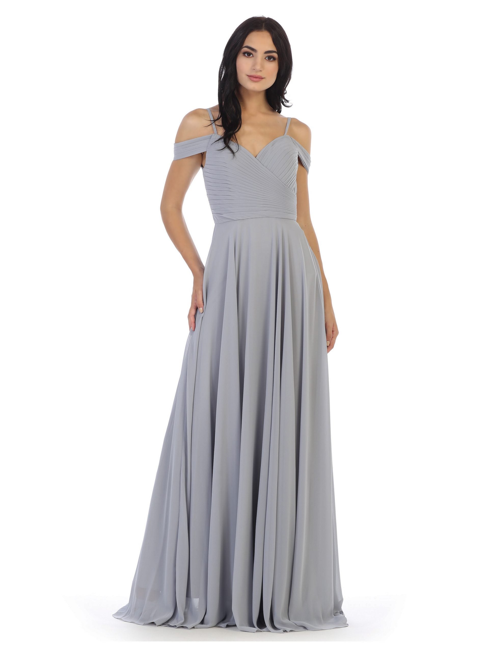 Eva USA EV5183 Classic Chiffon Bridesmaids Dress
