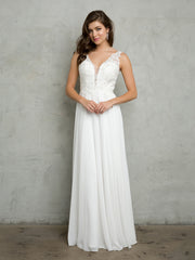 Eva USA 5201 Chiffon and Lace Bridesmaids Dress