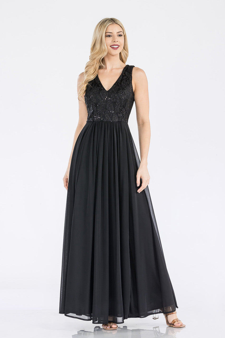 Lenovia 5237 Lace and Chiffon Mother's Gown with Jacket