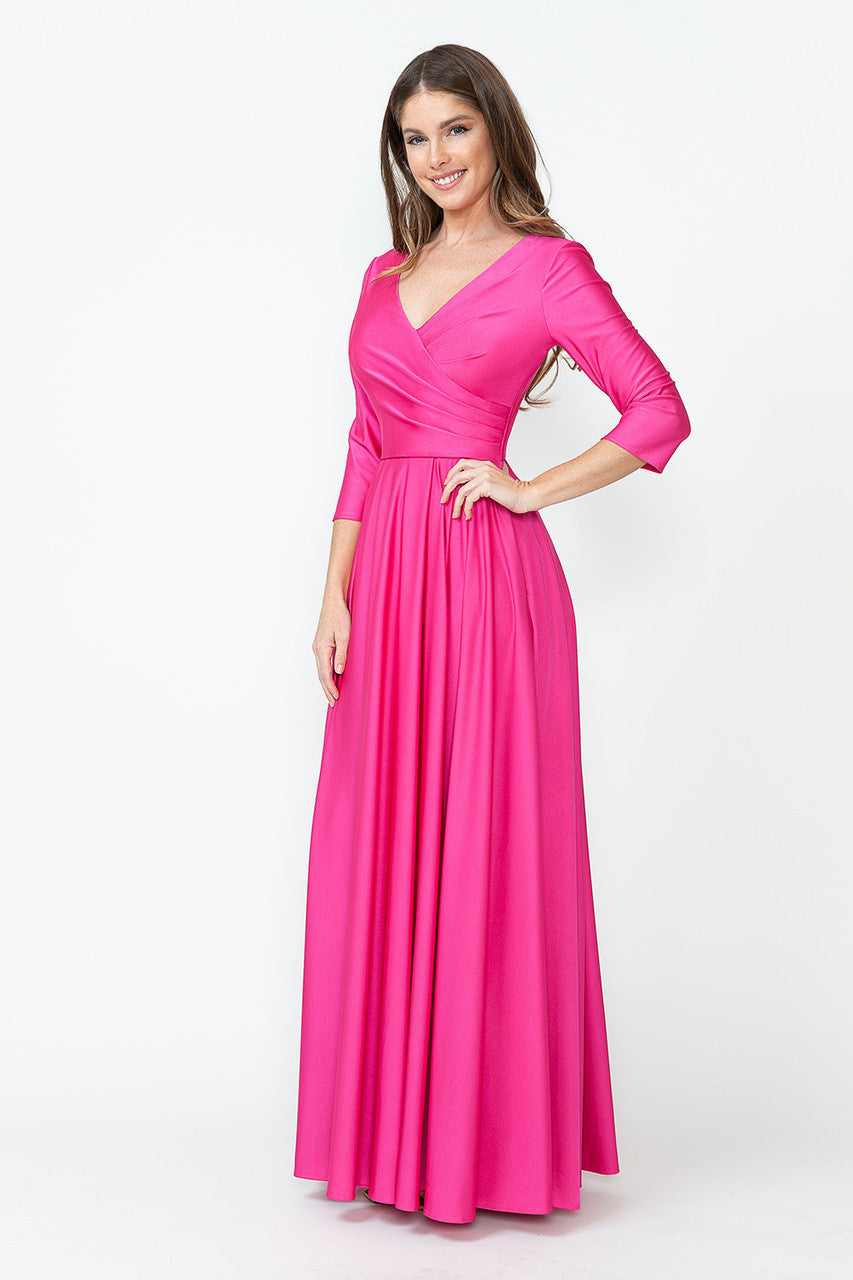 Lenovia 5243 Wrap Style Bridesmaid Dress
