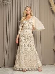 Eva USA 5255 Embellished Formal Gown