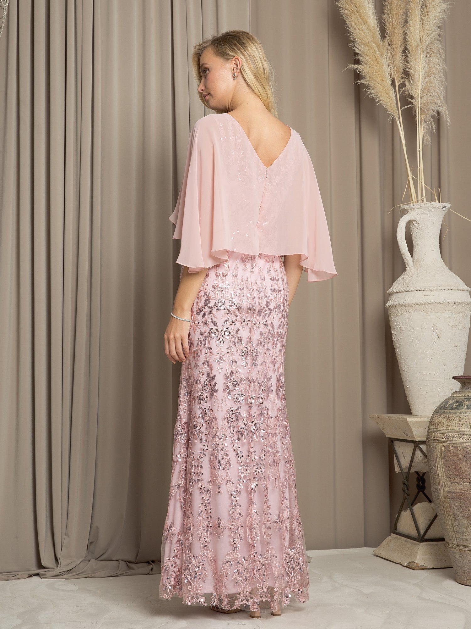 Eva USA 5255 Embellished Formal Gown