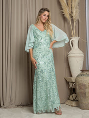 Eva USA EV5255 Embellished Formal Gown