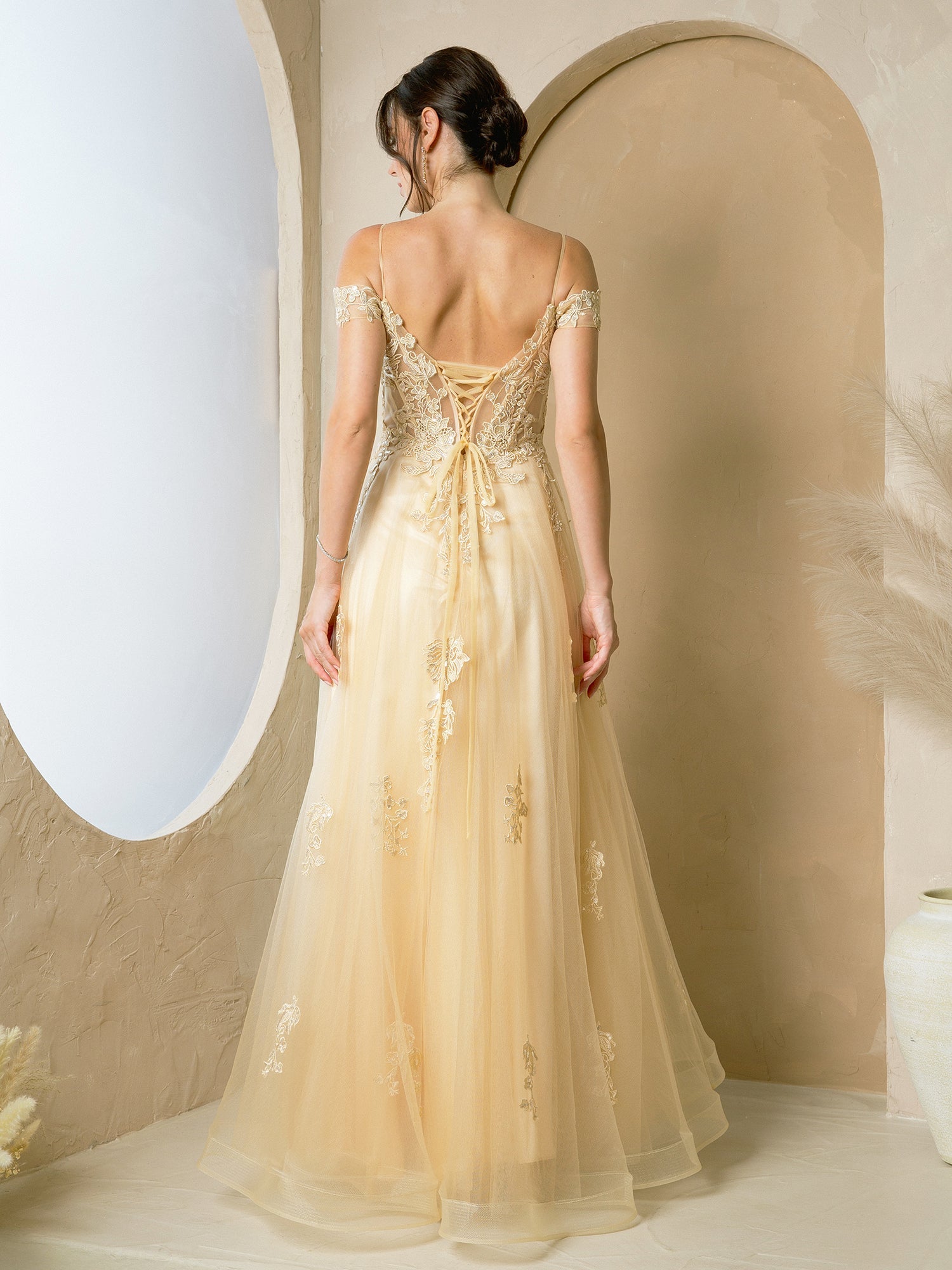 Eva USA 5270 Tulle Prom Gown
