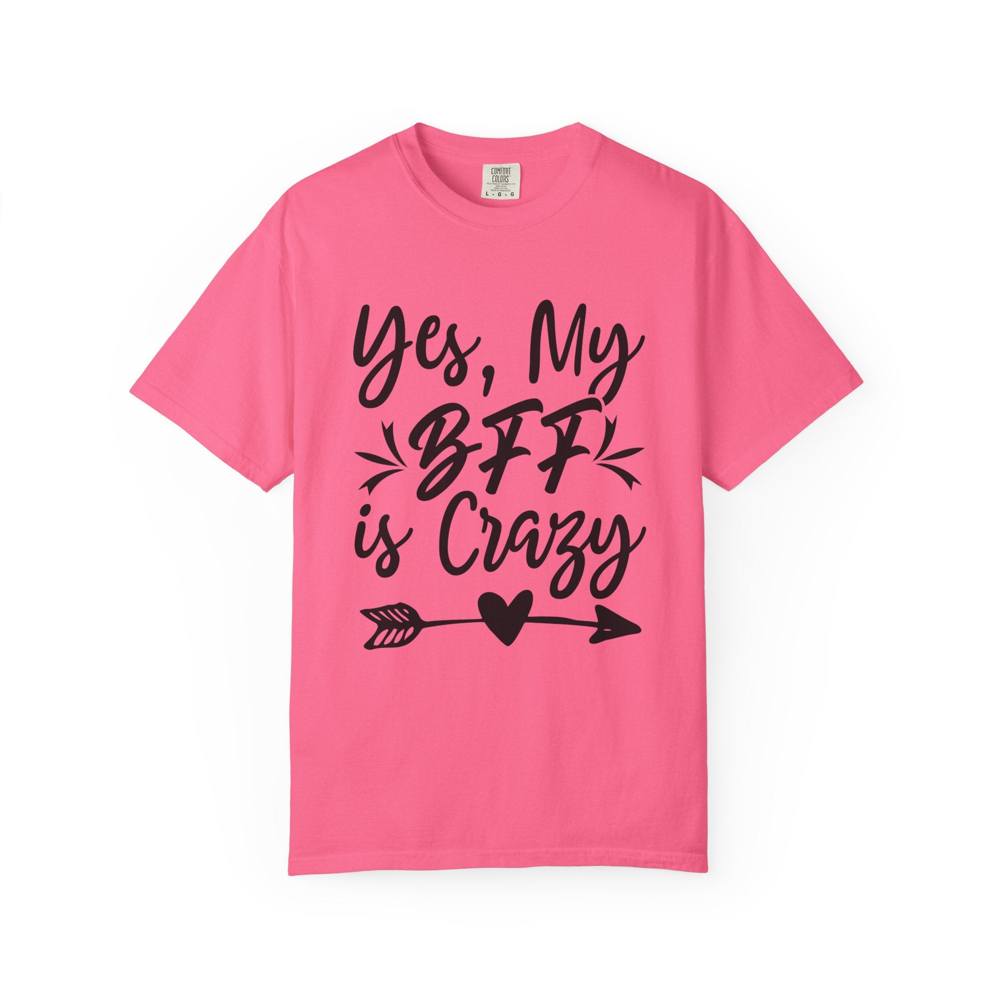 BFF Friendship T-Shirt, Fun Gift for Best Friends, Casual Wear, Birthday Gift, Unisex Tee, Matching T-Shirts