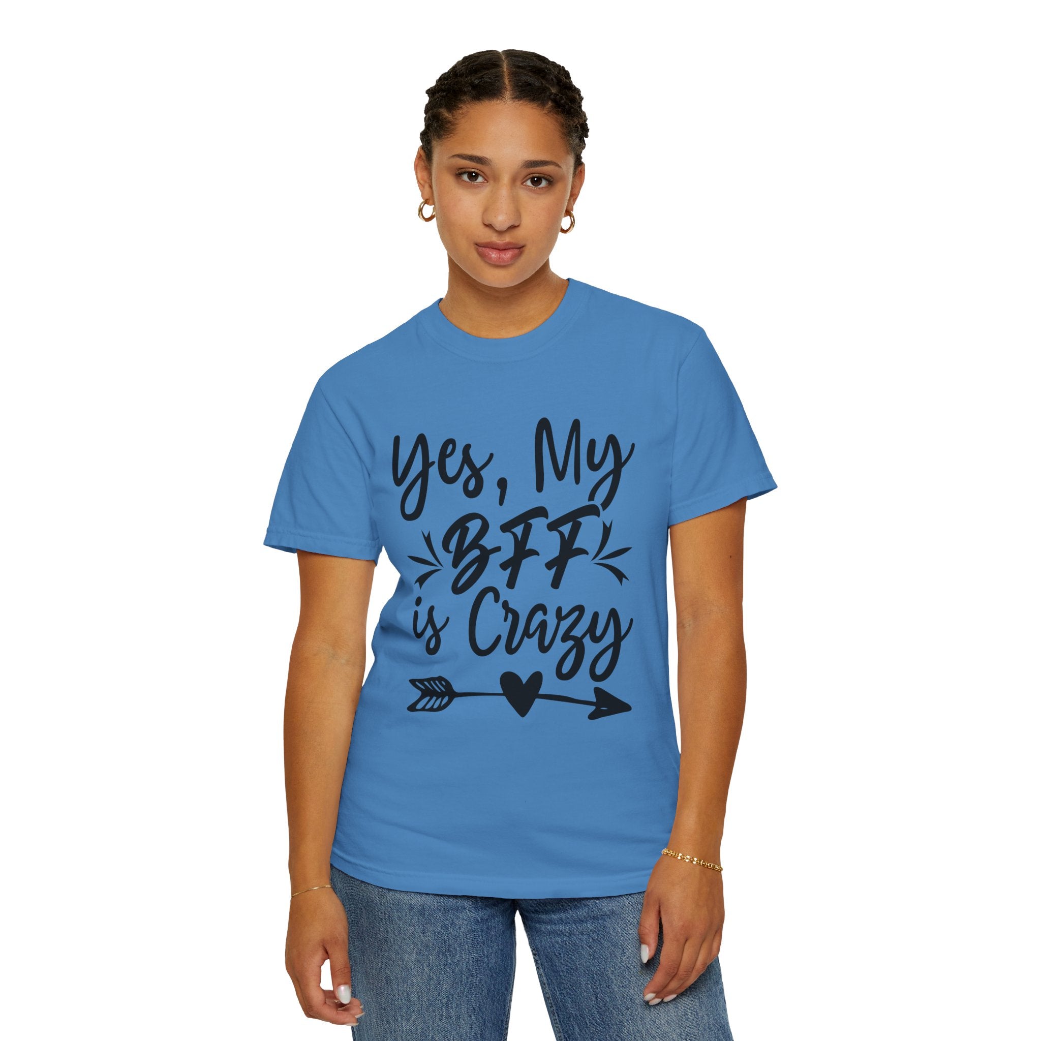 BFF Friendship T-Shirt, Fun Gift for Best Friends, Casual Wear, Birthday Gift, Unisex Tee, Matching T-Shirts