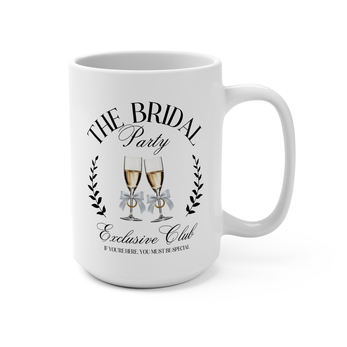 Bridal Party Mug - Perfect Gift for Wedding Showers, Bachelorette Parties, Personalized Drinkware for Celebrations, Keepsake for Bridesmaids