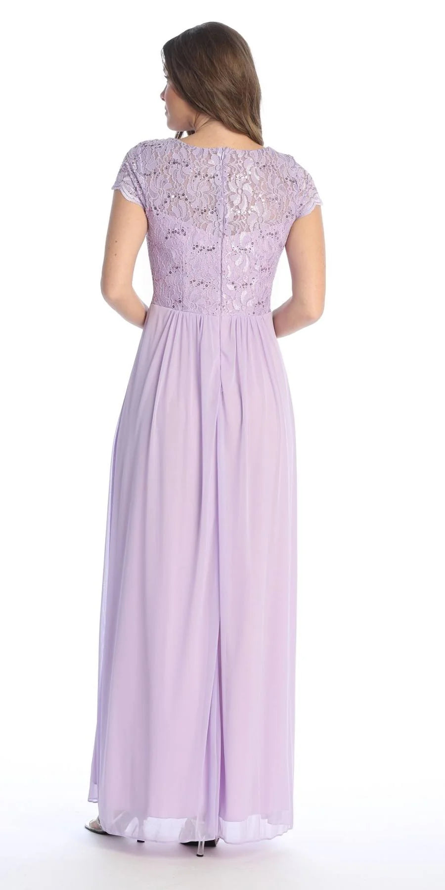 Celavie 6469 Mother of the Bride Formal Gown in Lace and Chiffon