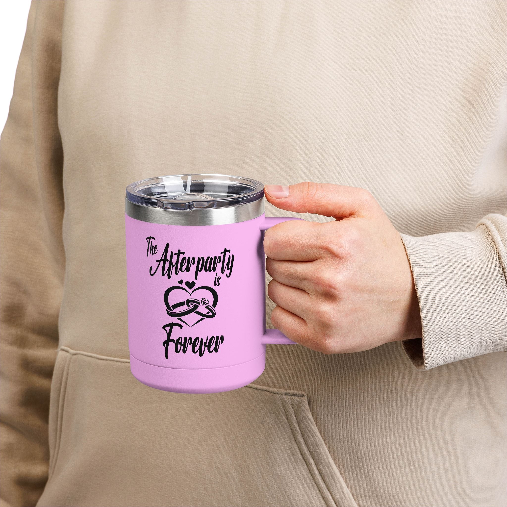 Afterparty Forever Coffee Mug Tumbler | Fun Gift for Friends, Party Lovers, and Celebrations, Unique Drinkware, Cool Coffee Cup, [...]