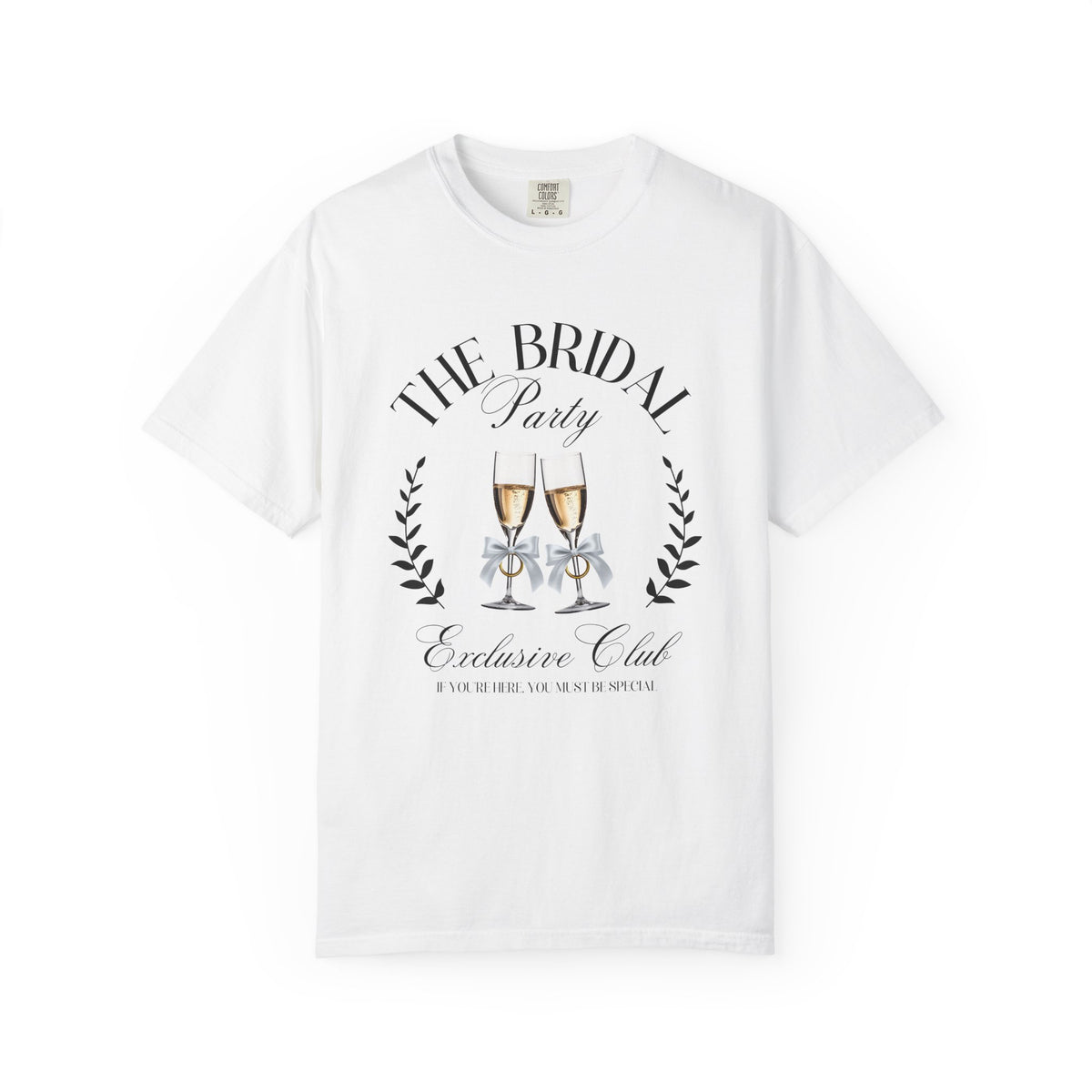 Bridal Party T-Shirt, Wedding Tee, Bachelorette Event Shirt, Bridal Shower Gift, Exclusive Club Apparel