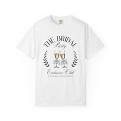 Bridal Party T-Shirt, Wedding Tee, Bachelorette Event Shirt, Bridal Shower Gift, Exclusive Club Apparel