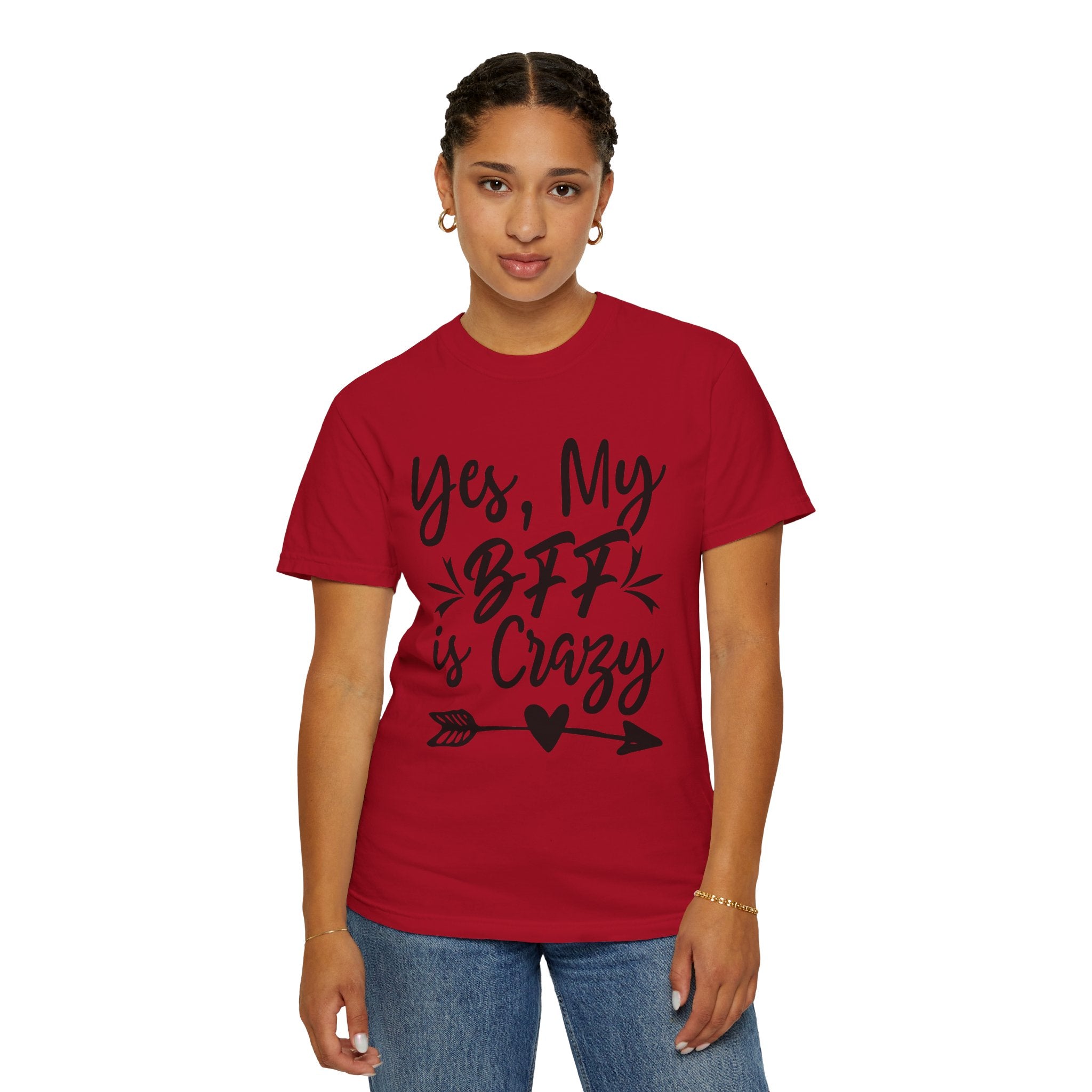 BFF Friendship T-Shirt, Fun Gift for Best Friends, Casual Wear, Birthday Gift, Unisex Tee, Matching T-Shirts