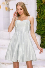 Cinderella Couture 8011J Short Homecoming or Cocktail Dress in Sparkle Fabric