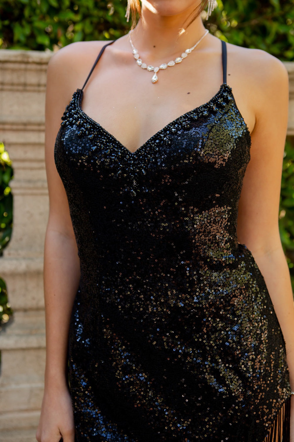 Cinderella Couture 8036-J Full Sequin Formal Prom Gown