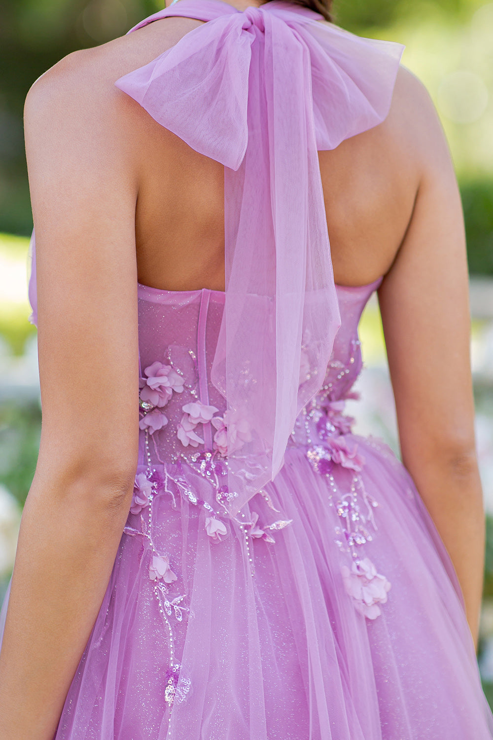 Cinderella Couture 8076J Tulle Prom Gown