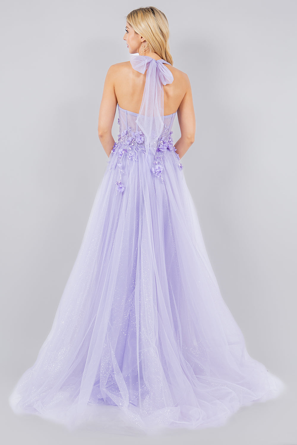 Cinderella Couture 8076J Tulle Prom Gown