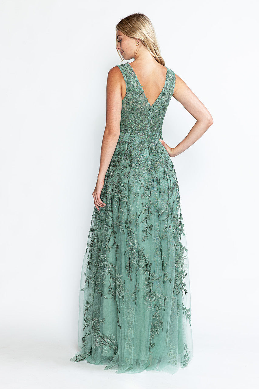 Lenovia 8337 Formal Lace Prom or Military Ball Gown