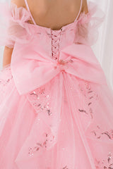 Cinderella Couture 8380 Mini Quinceanera Ball Gown With Lace-up Back