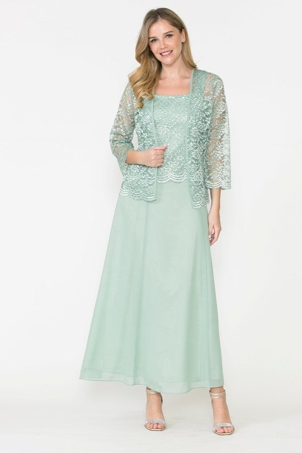 JJ Fashion SF8466 Mother's Formal Gown - CLEARANCE!