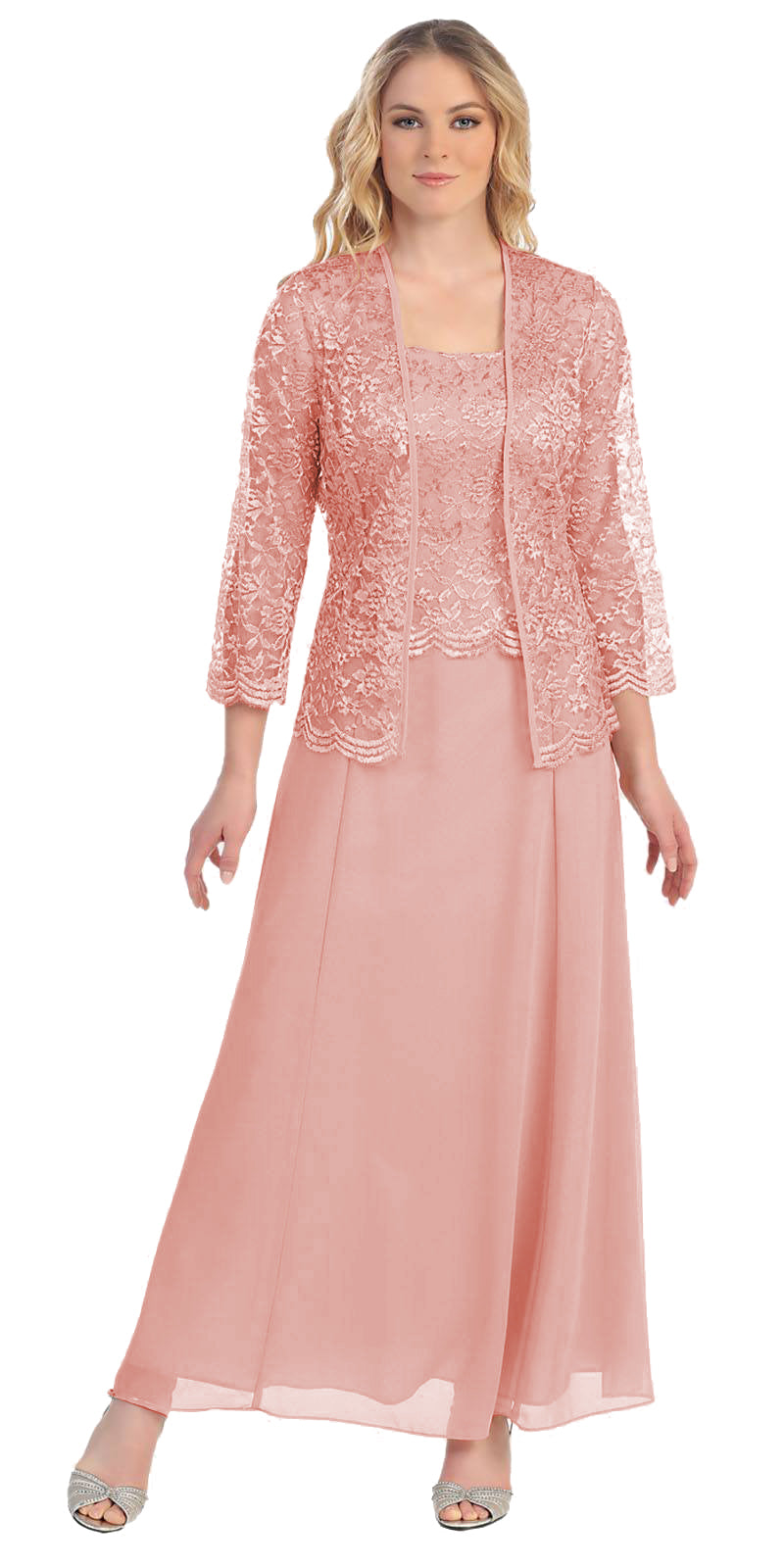 JJ Fashion SF8466 Mother's Formal Gown - CLEARANCE!
