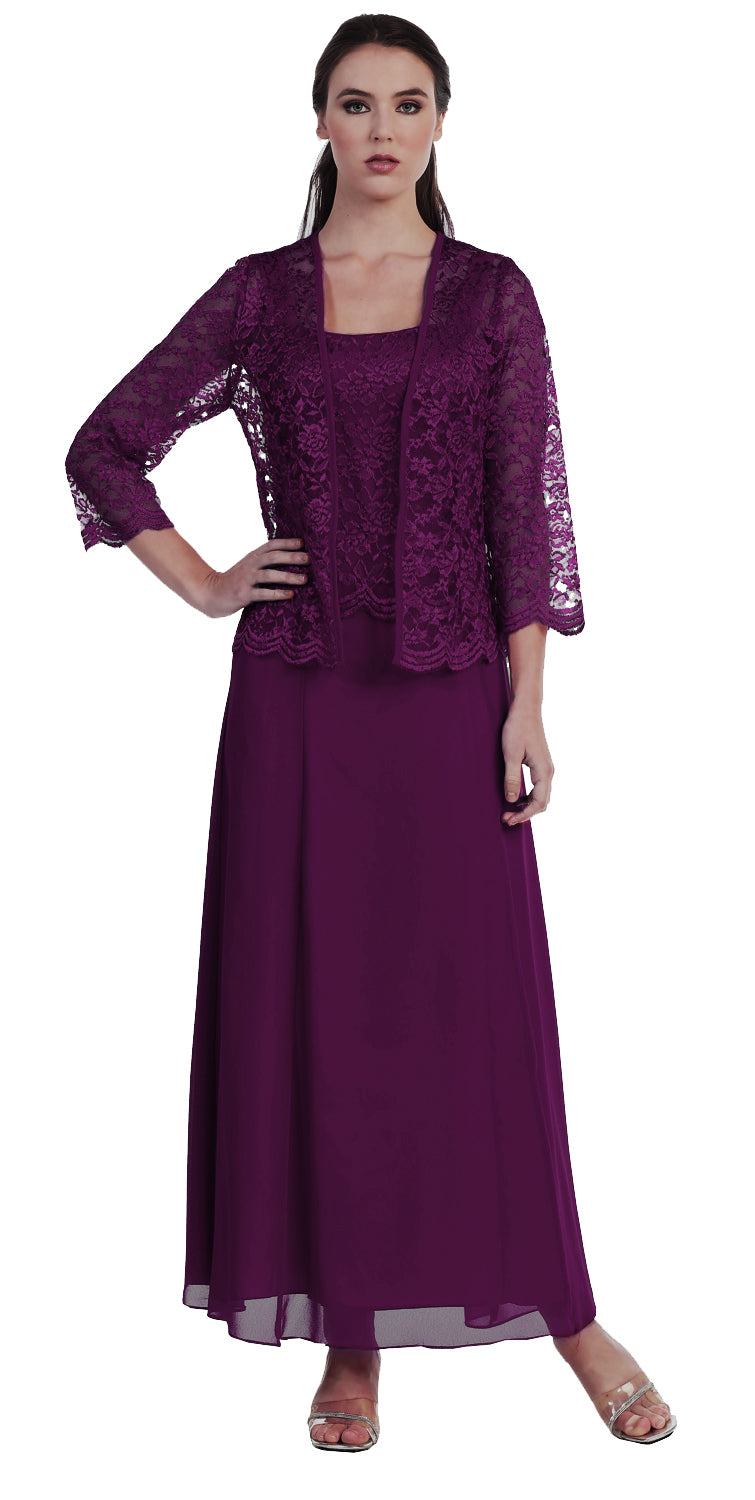 JJ Fashion SF8466 Mother's Formal Gown - CLEARANCE!