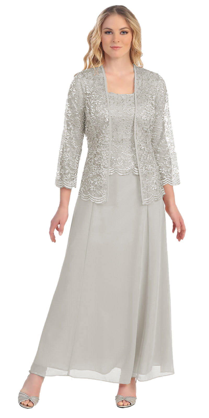 JJ Fashion SF8466 Mother's Formal Gown - CLEARANCE!
