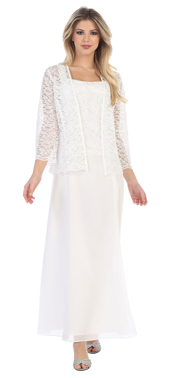 JJ Fashion SF8466 Mother's Formal Gown - CLEARANCE!