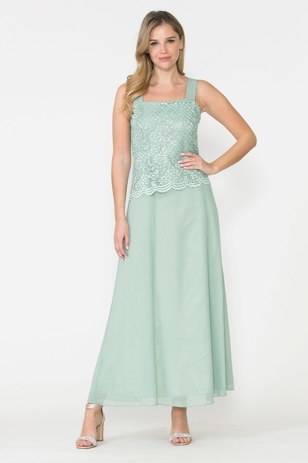 JJ Fashion SF8466 Mother's Formal Gown - CLEARANCE!