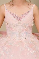Cinderella Couture Kids 8570 Mini Quince Dress
